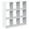 vidaXL Raumteiler-B&uuml;cherregal Wei&szlig; 102x29x103,5 cm Holzwerkstoff