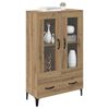 vidaXL Highboard Artisan-Eiche 70 x 31 x 115 cm Verbundholz und Eisen