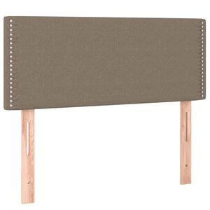 vidaXL Kopfteil Taupe 90x5x78/88 cm Stoff