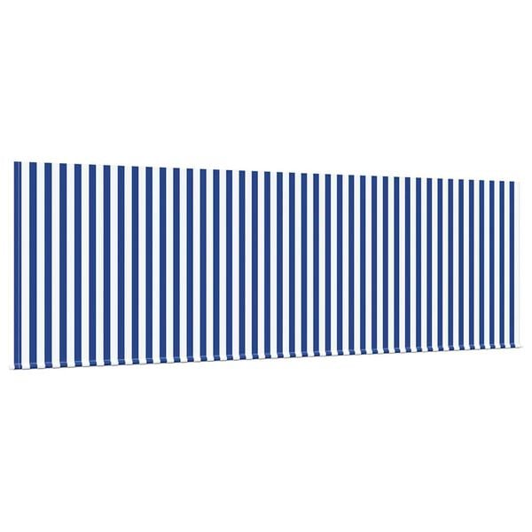 vidaXL Einziehbare Markise Blau 350 x 200 cm Stoff