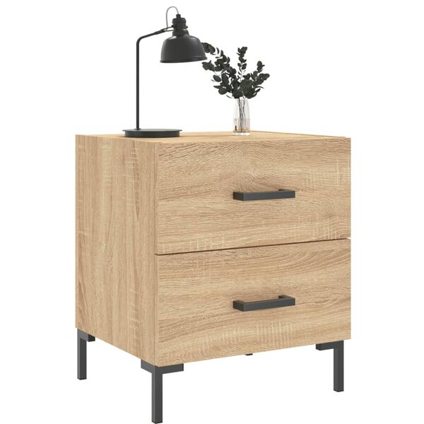 vidaXL Nachttisch Sonoma-Eiche 40x35x47,5 cm Holzwerkstoff