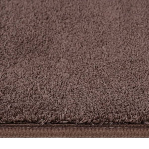 vidaXL Hochflor-Teppich Taupe 270x180 cm
