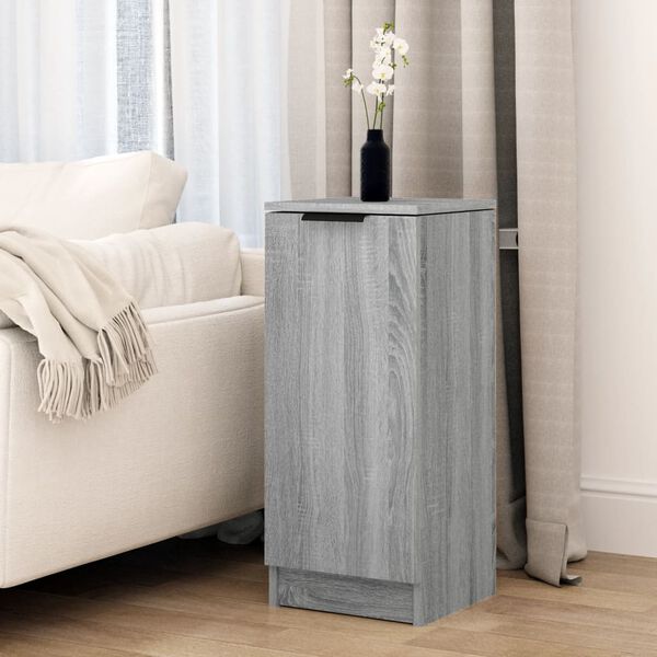 vidaXL Sideboard Grau Sonoma 30x30x70 cm Holzwerkstoff