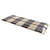 vidaXL Bett-Lattenrost Braun 90 x 190 cm Massivholz Buche