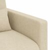 vidaXL Sofa 2 pcs Creme