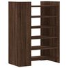 vidaXL Schuhschrank Braun Eichen-Optik 74,5x37,5x100 cm Holzwerkstoff