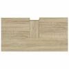 vidaXL Badschrank Sonoma-Eiche 65x33x60 cm Holzwerkstoff