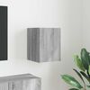 vidaXL TV-Wandschrank Graues Sonoma 30 x 31 x 40 cm Holzwerkstoff