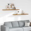 vidaXL Wandregal 2 pcs Beige 120 x 23,5 x 4 cm Holzwerkstoff
