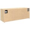 vidaXL Bad-Wandschrank Sonoma-Eiche 80x25x30 cm Holzwerkstoff