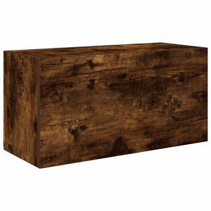 vidaXL Bad-Wandschrank R&auml;uchereiche 60x25x30 cm Holzwerkstoff