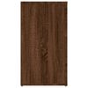 vidaXL Sideboard Braun Eichen-Optik 100x33x59,5 cm Holzwerkstoff