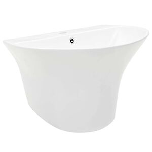vidaXL Waschbecken Wei&szlig; 56 x 48 x 42 cm Glasierte Keramik