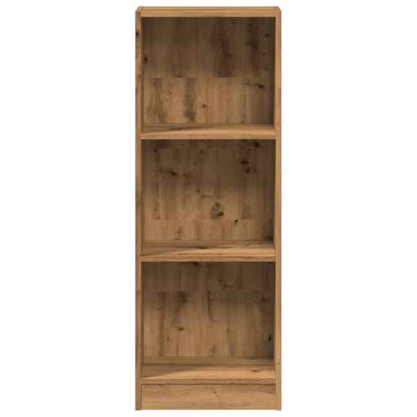 vidaXL Bücherregal Artisan-Eiche 40x24x109 cm Holzwerkstoff
