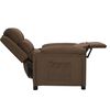 vidaXL Relaxsessel Braun Stoff
