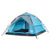 vidaXL Kuppel-Campingzelt 4 Personen Blau Quick Release