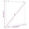 vidaXL Beamer Leinwand 67" 1:1