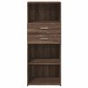 vidaXL Highboard Braun Eichen-Optik 50x42,5x124 cm Holzwerkstoff