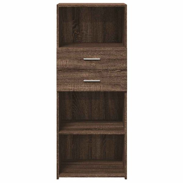 vidaXL Highboard Braun Eichen-Optik 50x42,5x124 cm Holzwerkstoff