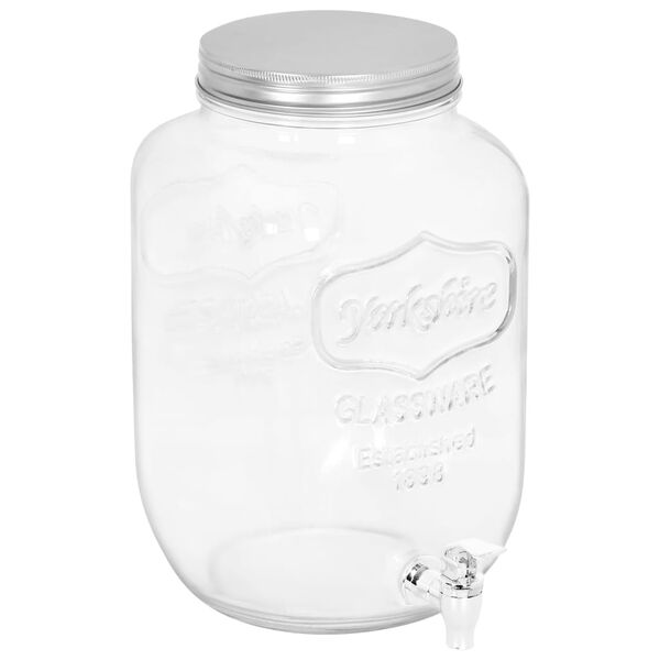 vidaXL Getr&auml;nkespender 8050 ml Glas