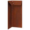 vidaXL Schneckenzaun Rostig 10 x 10 x 25 cm Wetterfeststahl