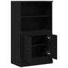 vidaXL Highboard Schwarz Eichen-Optik 60 x 35.5 x 103.5 cm
