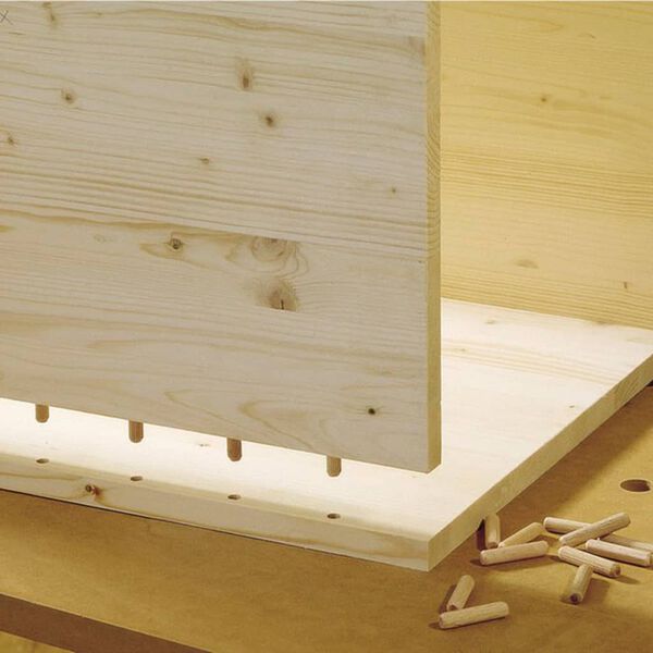 wolfcraft Universal-Holzdübel-Box 4645000