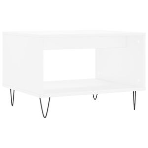 vidaXL Couchtisch Wei&szlig; 60x50x40 cm Holzwerkstoff