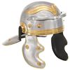 vidaXL R&ouml;mischer Soldaten-Helm Antik Replik f&uuml;r LARP Silbern Stahl
