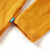 Kinder-Langarmshirt Ocker 140
