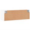 vidaXL Wandschrank Wei&szlig; 100x36,5x35 cm Holzwerkstoff