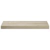 vidaXL Schwebende Wandregale 4 Stk. Eichefarben 60x23,5x3,8cm MDF