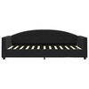 vidaXL Tagesbett Schwarz 90x200 cm Samt