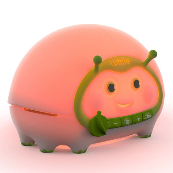 Lumie Schlaf- und Nachtlampe Bedbug Wei&szlig; und Blau