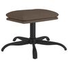 vidaXL Fu&szlig;hocker Taupe 60x60x36 cm Stoff