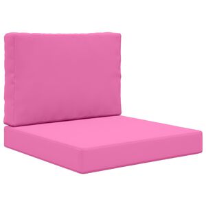 vidaXL Sofakissen f&uuml;r drau&szlig;en Polyester Rosa 60 x 60 cm