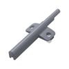 vidaXL Sanftschlie&szlig;er 12 Stk. Grau 125 x 47 x 15 mm PP
