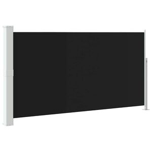 vidaXL Seitenmarkise 160x300 cm Schwarz