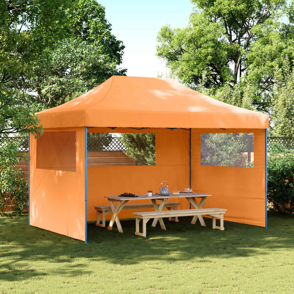 vidaXL Party-Zelt Orange 279 x 410 x 315 cm Oxford-Stoff