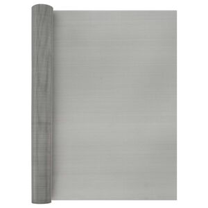 vidaXL Mesh Bildschirm 60 x 500 cm 60 Mesh Edelstahl 201 Silber