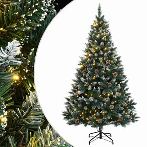 vidaXL K&uuml;nstlicher Weihnachtsbaum 150 LEDs 120 cm