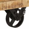 vidaXL Couchtisch Raues Mangoholz 70x70x40 cm