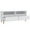 vidaXL TV-Schrank Weiß 100x34,5x44,5 cm Holzwerkstoff
