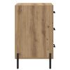 vidaXL Nachttisch Artisan-Eiche 40 x 40 x 66 cm Holzwerkstoff