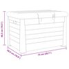 vidaXL Outdoor-Kissenbox Anthrazit 73x50,5x46,5 cm Polypropylen