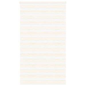 vidaXL Doppelrollo Marmorbeige 135x230cm Stoffbreite 130,9 cm Polyester