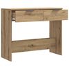 vidaXL Konsolentisch Artisan-Eiche 90x36x75 cm Holzwerkstoff