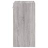 vidaXL TV-Wandschr&auml;nke 2 Stk. Grau Sonoma 40,5x30x60 cm Holzwerkstoff