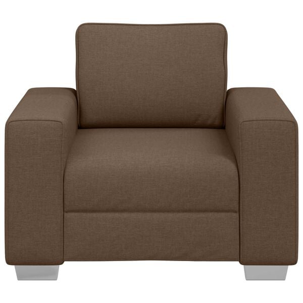 vidaXL Sofa Braun Gesamtabmessungen: 100 x 80 x 82 cm (B x T x H)