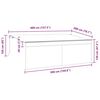 vidaXL Einziehbare Markise Creme 400 x 200 cm Polyester und Aluminium